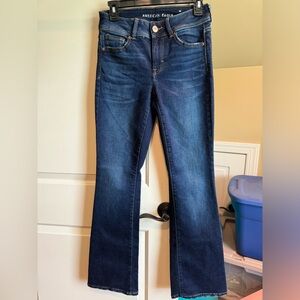 American Eagle Super Stretch High Waisted Bootcut Jean